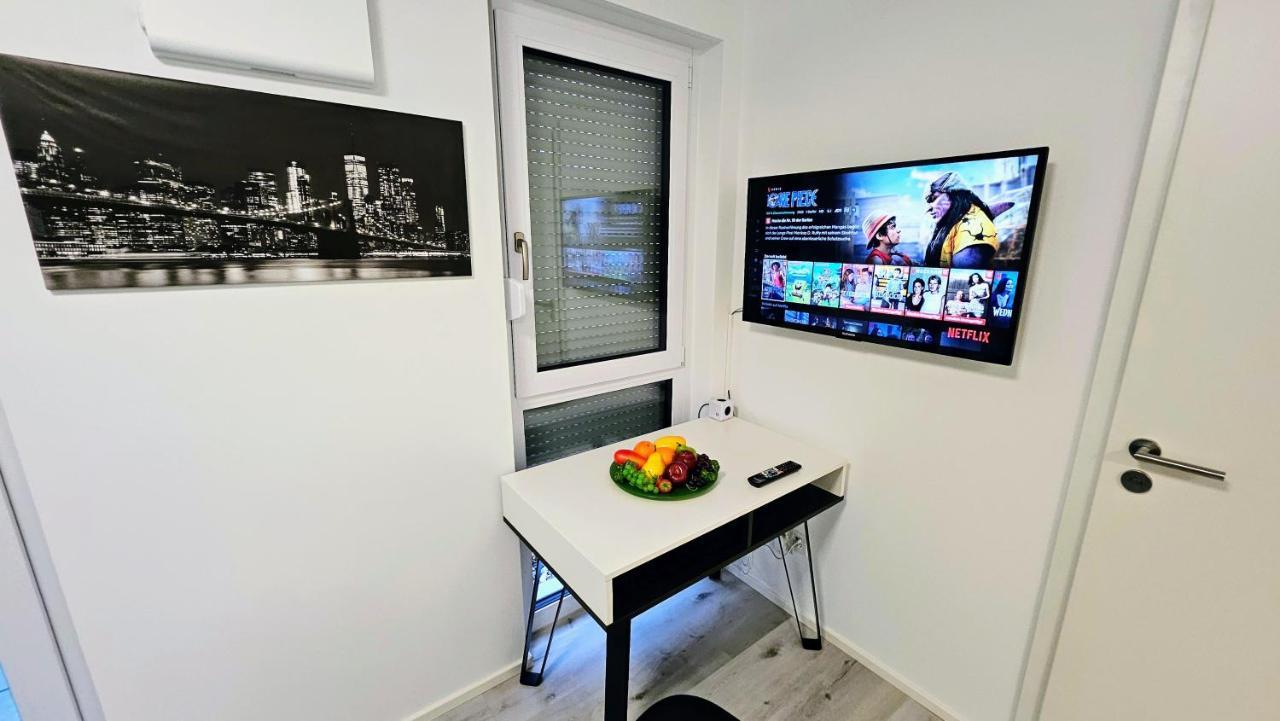Apartment Kueche Arbeitsplatz Netflix Wlan Barrierefrei Augsburg Exterior foto