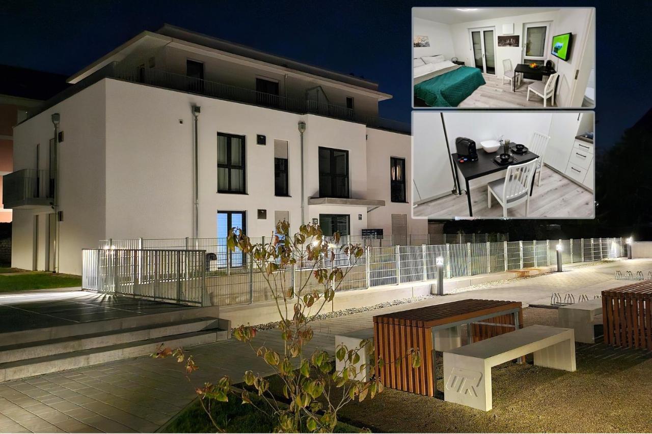 Apartment Kueche Arbeitsplatz Netflix Wlan Barrierefrei Augsburg Exterior foto